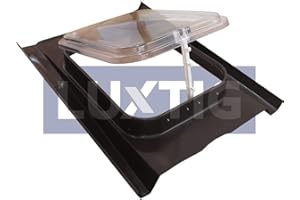 LUXTIG Lucernario Cupola - Modello 45x60 cm - Sottotetti non abitati - Tipo copertura Coppo