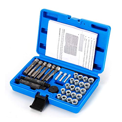 Preisvergleich Produktbild SENDERPICK 33Pcs Glühkerze Zylinderkopf metrischen Gewinde Reparatursatz