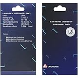 Pad Thermique 12,8 W/mK, 85x45x1mm, Thermal Pad en silicone pour dissipateur thermique/GPU/CPU/LED