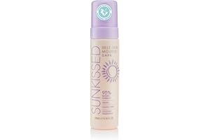 SUN KISSED. Sunkissed Self Tan Mousse Dark 200ml 95 Percent Natural