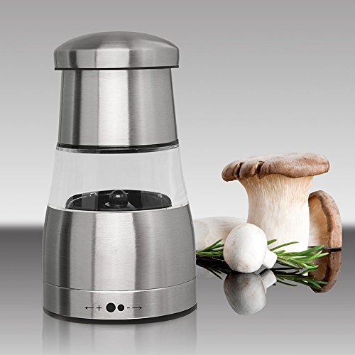 Hiifna Salz- und Pfeffermühle Gewürzmühle mit einstellbarem Mahlgrad und Keramikmahlwerk - 4