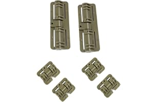 HOUSON 6 sztuk outdoorowych szybkozłączek, klamra do kamizelki, szybkie uwolnienie ramion, akcesoria do taktycznej kamizelki plecakowej, talerzy, ramiączek, polowania