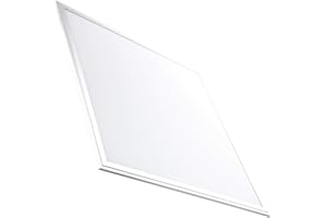 LEDKIA LIGHTING efectoLED Slim Pannello a LED, 60 x 60 cm, 40 W, 3.300 lm, con cornice bianca Bianca neutra 4000K-4500K