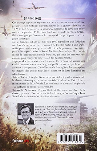 Couverture du livre de Histoires extraordinaires de la guerre aérienne (1939-1945)