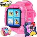 ❤Multi Función: Pantalla táctil; Cámara; Varios UI de reloj; 10 X Juegos de pantalla táctil; Juego de emulación de sonido; Reloj despertador; Cronometraje del cronómetro; Calendario; Calculadora; Horario; Panada Playing; Health Monitoring Step Calorías Registro de 30 días; ajuste de tiempo de juego diario: espera prolongada; compatibilidad con varios idiomas;
