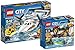 Produktbild LEGO City 60164 - Rettungsflugzeug + LEGO City 60163 - Küstenwache-Starter-Set