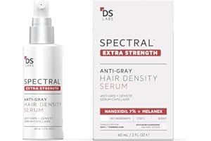 Spectral.DNC-S Siero anti-grigio, extra forte per sostenere la crescita dei capelli per uomini e donne di DS Laboratories - Color Restorer, siero per capelli assottigliati