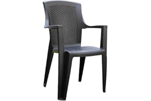 IPAE PROGARDEN PROGARDEN STAPELSESSEL HOC H Anthrazit Eden