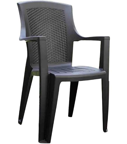 Mojawo Stapelstuhl PIONA - Praktischer Gartenstuhl  Produktbild-Vorschau 3