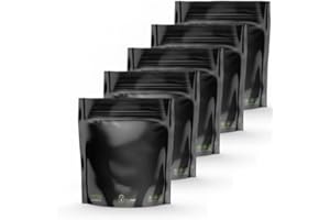 NIPORO Terploc Grove Bags ohne Sichtfenster Einschweiß- und Zipbeutel mit Feuchtigkeitskontrolle Weed Humidor Beutel mit relativer Luftfeuchtigkeit zwischen 58 und 62% (30 Gramm, 5, stück)