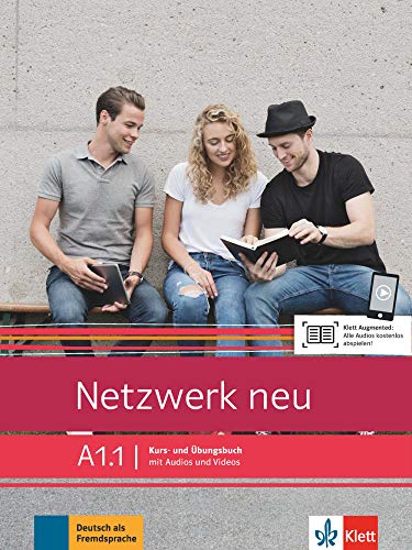 Netzwerk neu a11, libro del alumno y libro de ejercicios, parte 1: Kurs und Ubungsbuch A11 mit Audios und Videos: Vol