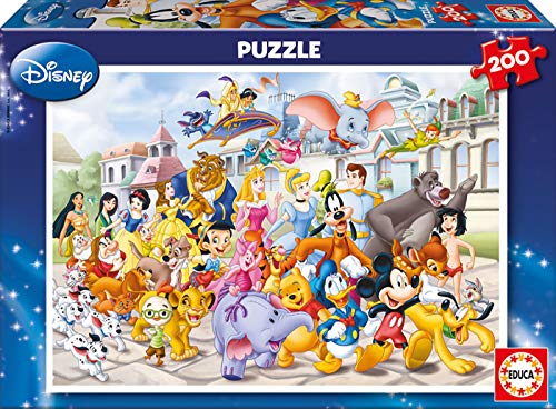 Educa Borrás - Puzzle Disney, 200 piezas (13289)