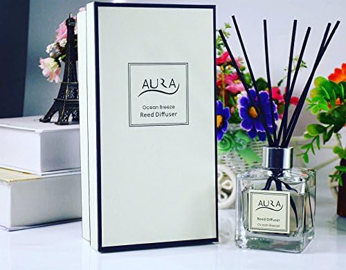 Luxury Reed Diffuser With 10 Reed Sticks 120ml Ocean Breeze