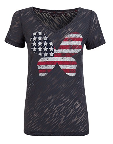 Jockey® Women's T-Shirt, 851021WH, blue, size L