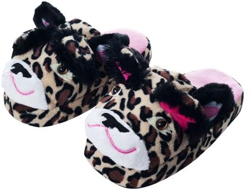 Silly Slippeez - Lucky Leopard - Glow in the Dark - XS