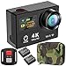Produktbild GreatCool Action Cam 4K Wifi Dual-Bildschirm Wireless-Fernbedienung Camera Kamera Wasserdicht mit 2 Verbesserten Batterien und kostenlose Accessoires