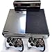 Price comparison product image Glossy Silver Vinyl Decal Full Body Faceplates Skin Sticker For Xbox one console x 1 and controller x 2