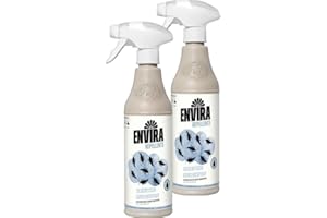 ‎ENVIRA Envira Silberfisch Abwehrspray 2 x 500 ml - Spray mit Langzeitwirkung gegen Silberfische & Papierfische - Mittel gegen Silberfische in der Wohnung - Effektiv Silberfischchen loswerden (PT19)