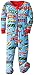 Hatley Baby Boys Infant Footed Coverall Big Rig Trucks Sleepsuit, Blue, 3-6 Months