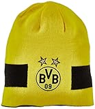 PUMA Mütze BVB Performance Beanie, Cyber Yellow/Puma Black,...