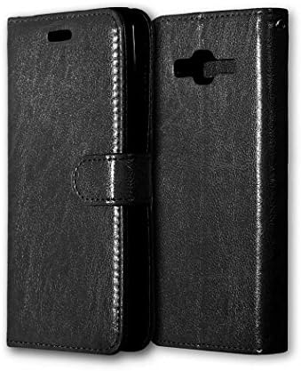 J3 2016/J320/J36 Case , VENTER® Flip Stand Case High Quality Leather with 3 Card Slots Flip Cover Folio Case Book Style Shell Phone Holster with Magnet Closure Anti-Drops Dustproof Anti-scratches Protective Shell For Samsung J3 2016/J320/J36