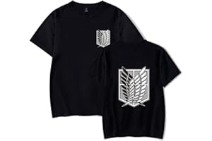 LKY STAR Attack On Titan Camiseta Shingeki no Kyojin Scouting Legion T-Shirt Cosplay