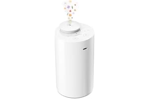 Airversa Diffusore di oli essenziali senza acqua. Nebulizzatore a batteria, mini aroma - machine. Aromaterapia, 4 timer, 3 livelli vapore. Per casa, auto, ufficio. AN6 Bianco