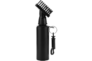 JIANYH Golf Club Cleaner, Golf Club Cleaner with Built In Water Spray and Hook, Accessories Golf Groove Cleaning Brush for Golf Ball Club Wet Scrub