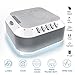 Produktbild Weißes Rauschen Maschine 5 Natürliche Sounds Schlafen Maschine mit Auto-Off Timer(30/60/90 Minuten) Bequemes Nachtlicht White Noise Maschine für Baby Erwachsene Älten USB-Adapter USB-Kabel enthalten