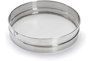 De Buyer acciaio Setaccio a rete inox, diam, 4604.30, inossidabile, Diametro 30 cm