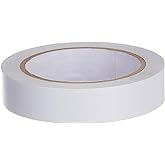 amazon basics Double Sided Multipurpose Tissue Tape Craft DIY Tape White Color for LED Strip Light Office Home Car Décor- 24M