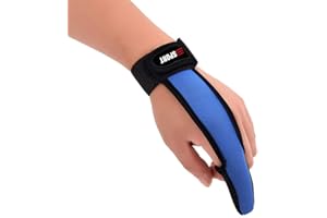 AMZLORD 1 Stück EIN Finger Handschuhe Angelfingerhandschuh Atmungsaktive Fingerschutz zum Angeln Index-Fingerschutz Handschuh for das Angeln im Freien (Rot)