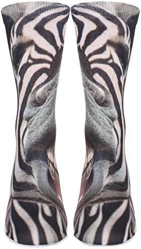 Men's One pair of Sock shop Zebra Socks Size 7-11 - Posted with in 24 hours