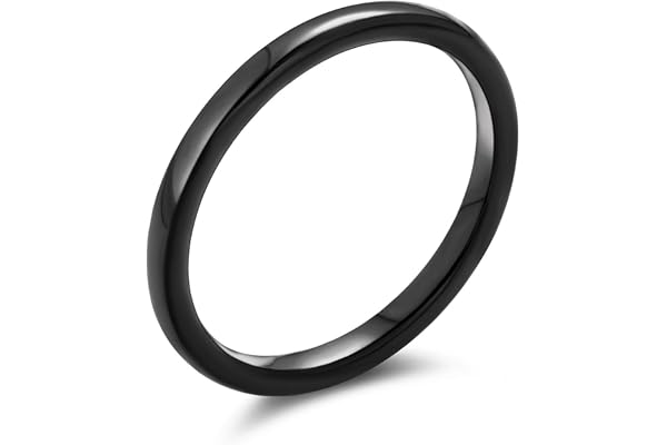 Bling Jewelry Alliance simple et simple en titane plaqué or rose classique pour homme et femme 2-8 mm