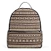Produktbild FANTAZIO Rucksack für Reisen mit afrikanischem Teppich Muster Tagesrucksack