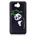 Produktbild Nancen Huawei Y5 2017 / Y6 2017 Weich TPU Silikon Case / Hülle / Handyhülle Backcover. Anti-Kratz und Anti-Staub. Panda Bambus