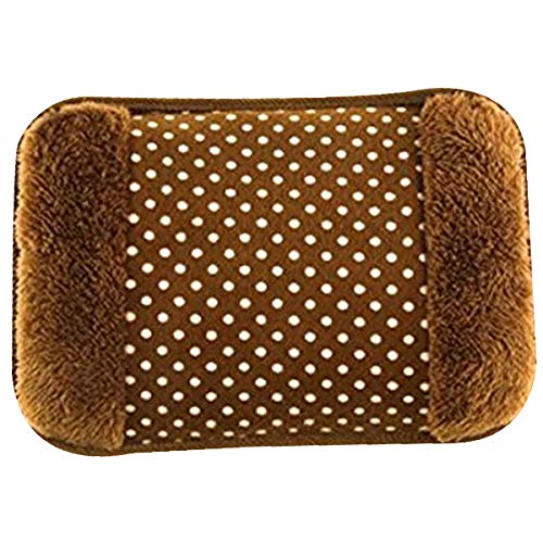 CURENEXT Quick Warming Velvet Electric Hot Water Bag (Multicolour, 1 L)