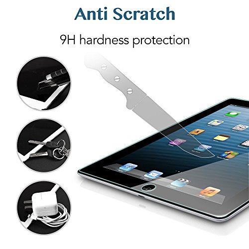 iPad 2 / 3 / 4 Schutzfolie,ESR® Gehärtetem Glas Folie Tempered Glas Screen Protector für iPad 2 3 4 - 7