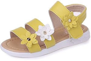 QZBAOSHU Sandalia Niña Sandalias de Vestir para Nina Zapatos Verano Niña Sandalias Cuero Piel Niña