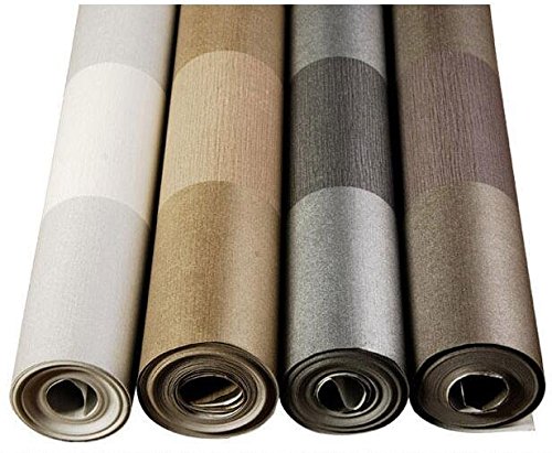 LXPAGTZ Einfache moderne Vlies-Tapete Schlafzimmer Wohnzimmer schwarzen und weißen vertikalen Streifen blau Östliches Mittelmeer Wand Tapete lange 9.5 m * Breite 0,53 m (5 m ²) , 11084 - 2