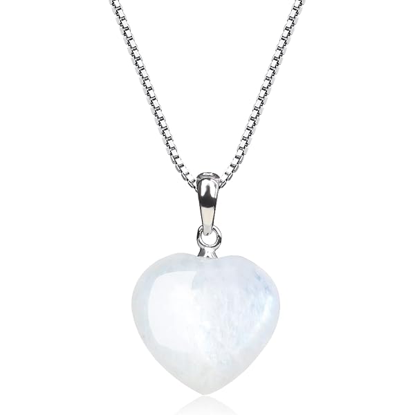COAI Damen Halskette Mit Amazonit-Anhänger & 925 Sterling Silber Kette – Unikat In Geschenkbox