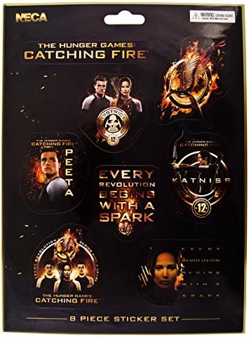 The Hunger GamesThe Hunger Games Set Of 8 Stickers (Multi-Coloured)