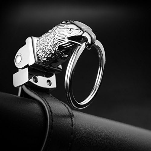 Keychain Zinc Alloy Eagle Head Car Keychain Waist Key Pendant Creative Metal Rotating Key Chain