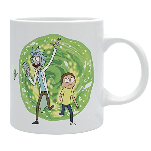 ABYstyle – Marvel Rick And Morty Taza Portal Unisex-Adult, abymug3