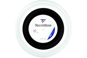 Tecnifibre Tgv 200M Schwarz Tennis Bobine Cordage Multifilament Noir 1,30