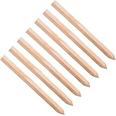 Behandelte Holzpflöcke, 15 Stück, 400 mm hoch