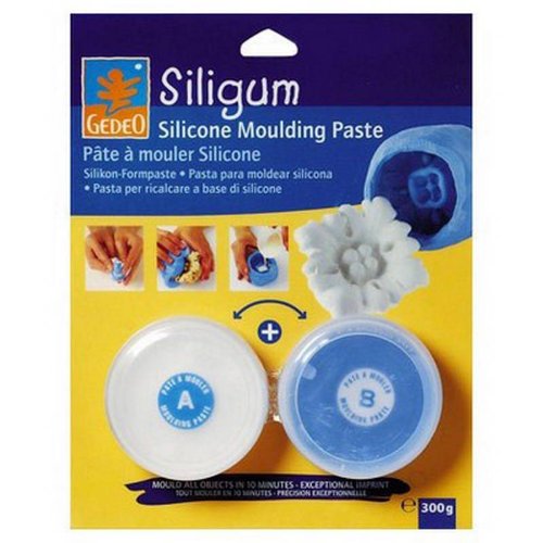 Gedeo Siligum Silicone Fast Setting Moulding Paste 100g