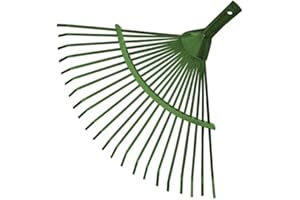 BRADAS Râteau à feuilles en métal 42 cm