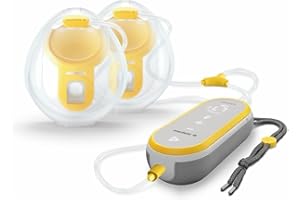 Medela Freestyle Hands-Free Double Electric Breast Pump with Wearable Cups, App Connectivity, Portable and Discreet Design