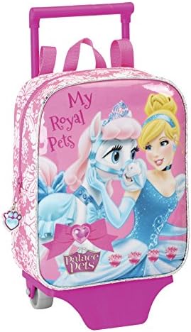 Palace Pets Cinderella – Rucksack with Wheels, 22 x 27 cm (Safta 611402280)